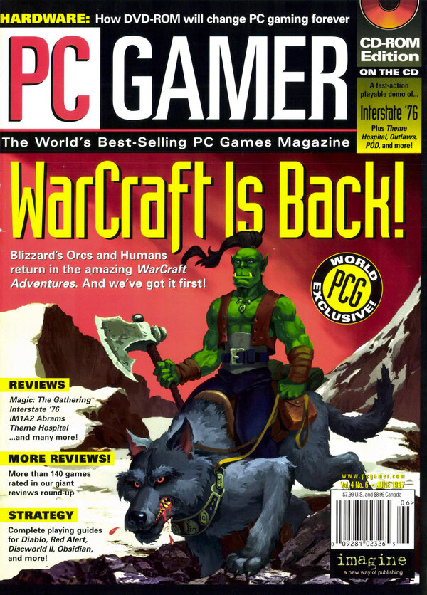 PC Gamer   Issue 037   June 1997 cover